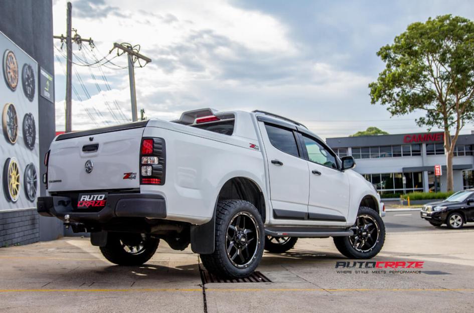 HOLDEN COLORADO GD07 MATTE BLACK MILLED
